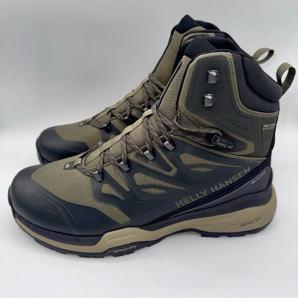 Helly‎ Hansen Traverse HT Waterproof Boots Men's Size 11 Traverse Green